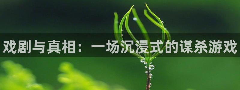 雷火竞技app官网客服热线：戏剧与真相：一场沉浸式的谋杀游戏